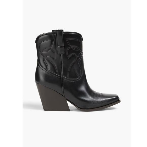 Stella Mccartney Cowboy Boot Women's Black 39 (9 US) New In Box Hot! - Picture 1 of 15